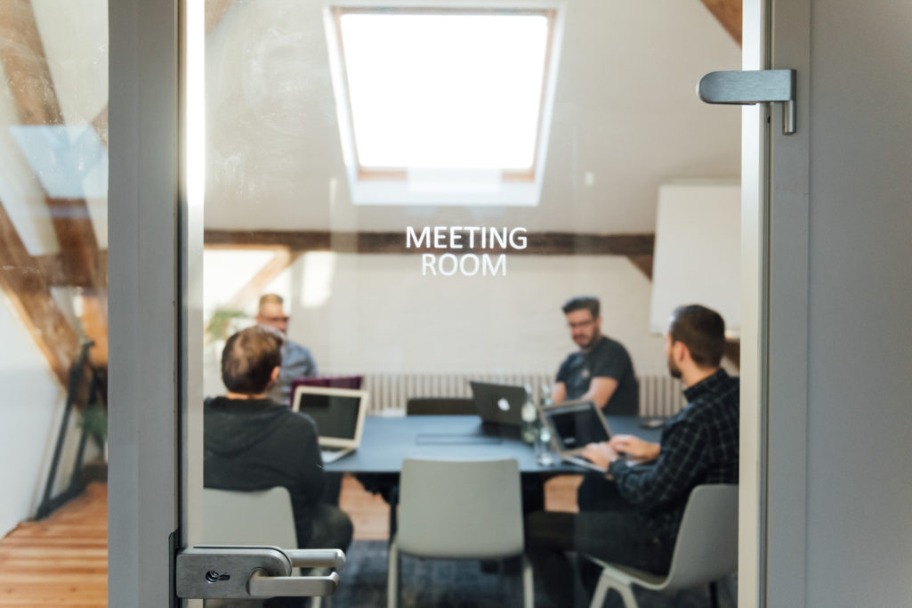 People in a meeting room