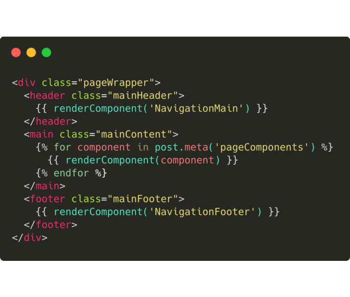 Flynt template example